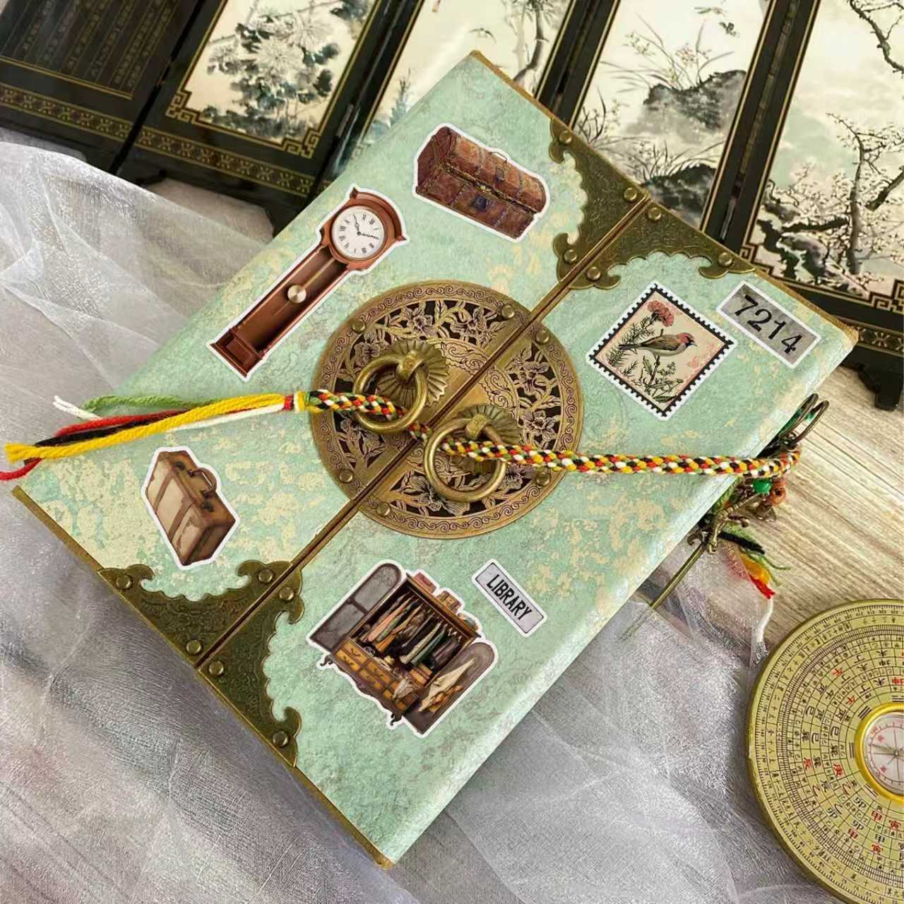Винтажные наклейки для безделу – обзор и цена Embellishments For Scrapbooking