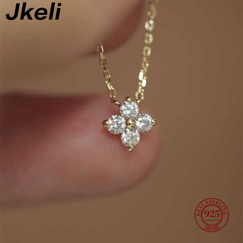 Jkeli, колье из стерлингового  – обзор и цена Pearl Trim Chain